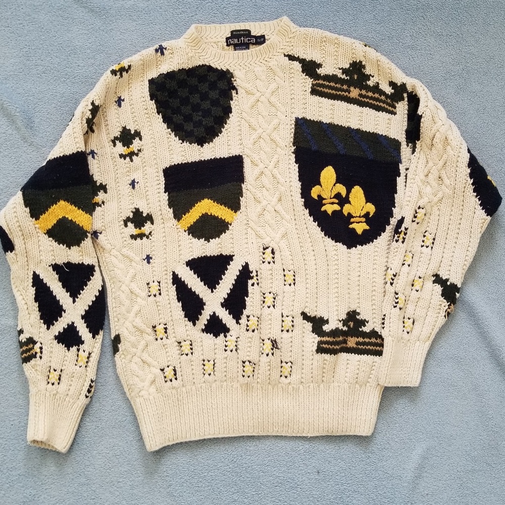 Vintage Nautica Knit Sweater